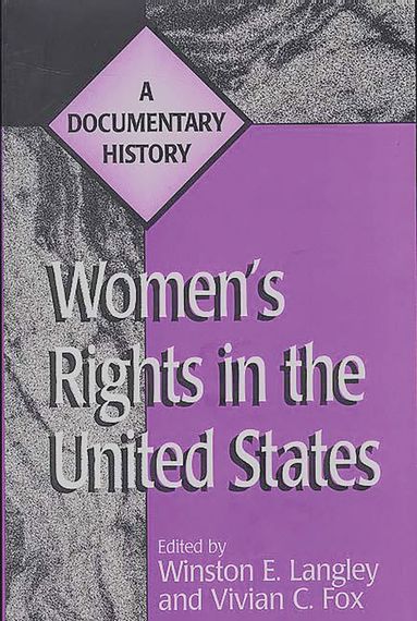 Vivian C. Fox, Winston Langley, Winston E. Langley, Vivian C. Fox - Women's Rights in the United States, Häftad