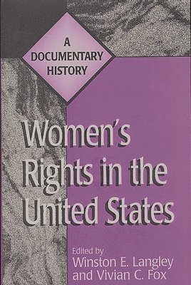Vivian C. Fox, Winston Langley, Winston E. Langley, Vivian C. Fox - Women's Rights in the United States, Häftad