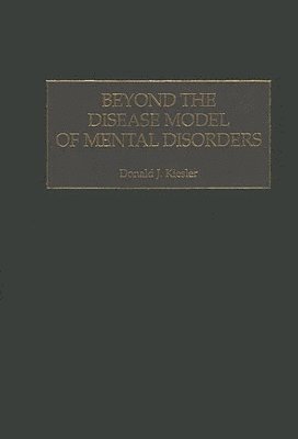 bokomslag Beyond the Disease Model of Mental Disorders