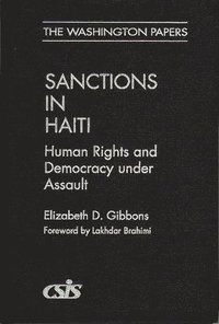 bokomslag Sanctions In Haiti