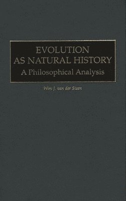bokomslag Evolution as Natural History