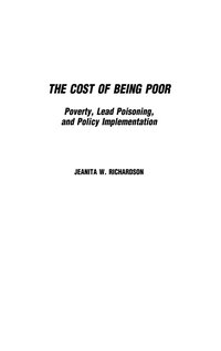 bokomslag The Cost of Being Poor