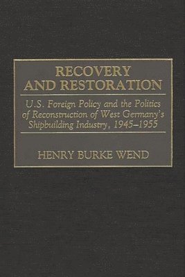 Recovery and Restoration 1