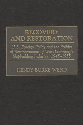 Recovery and Restoration