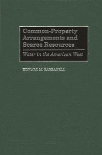 bokomslag Common-Property Arrangements and Scarce Resources
