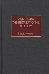 bokomslag Australia, the Recreational Society