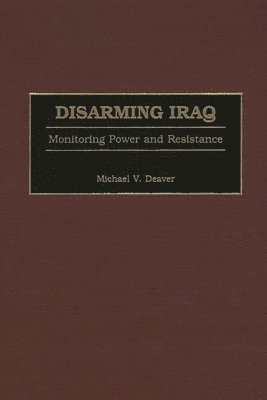 Disarming Iraq 1