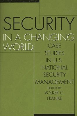 Volker Franke - Security in a Changing World, Häftad