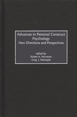 bokomslag Advances in Personal Construct Psychology