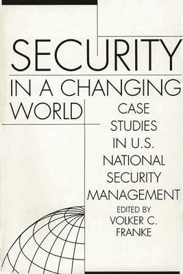 Volker Franke, Volker C. Franke - Security in a Changing World, Häftad
