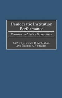 bokomslag Democratic Institution Performance