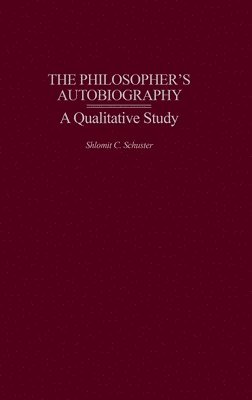 bokomslag Philosopher's Autobiography