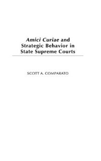 bokomslag Amici Curiae and Strategic Behavior in State Supreme Courts