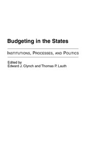 bokomslag Budgeting in the States