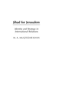 bokomslag Jihad for Jerusalem