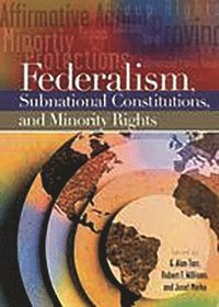bokomslag Federalism, Subnational Constitutions, and Minority Rights