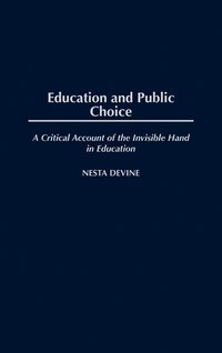 bokomslag Education and Public Choice