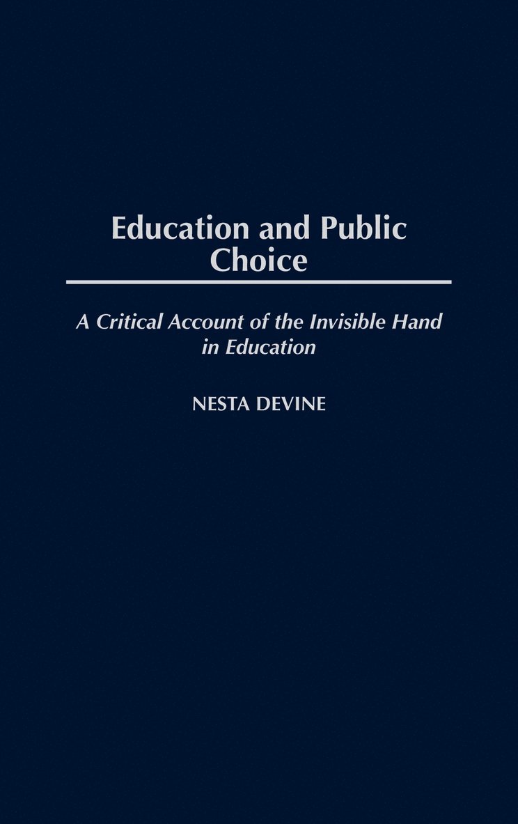 Education and Public Choice