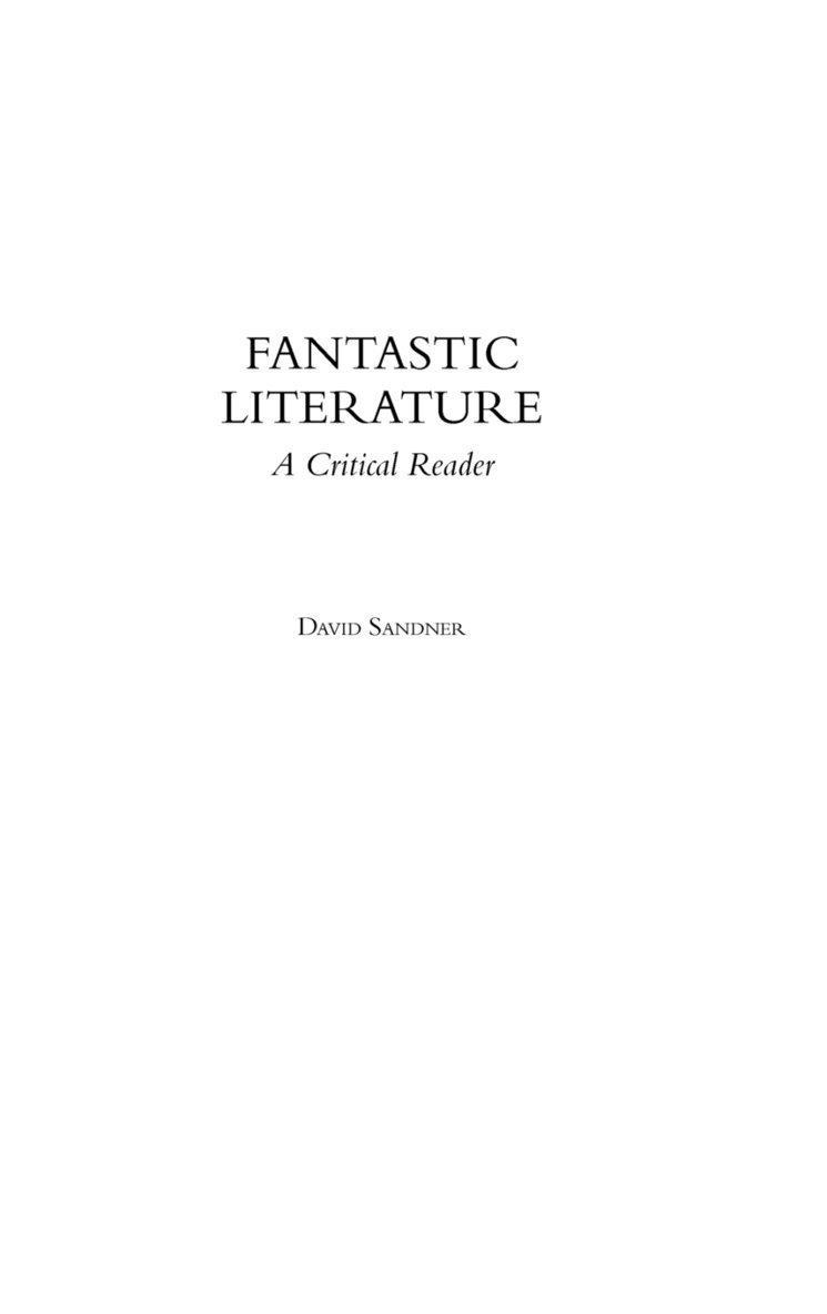 Fantastic Literature 1