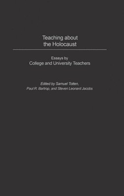 bokomslag Teaching about the Holocaust