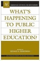 bokomslag What's Happening to Public Higher Education?