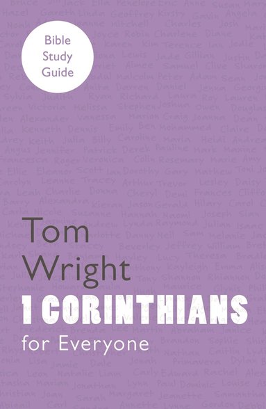 bokomslag For Everyone Bible Study Guide: 1 Corinthians