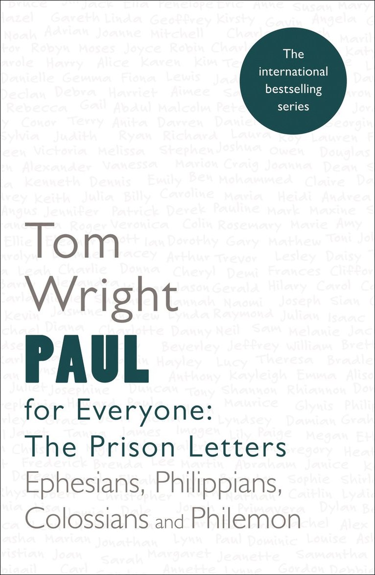 Tom Wright - Paul for Everyone: The Prison Letters, Häftad