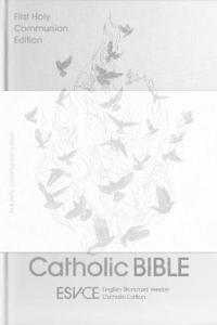 bokomslag ESV-CE Catholic Bible, Anglicized First Holy Communion Edition