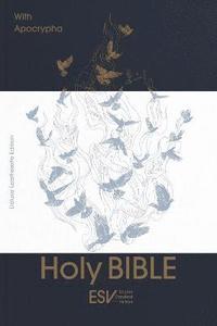 bokomslag ESV Holy Bible with Apocrypha, Anglicized Deluxe Leatherette Edition