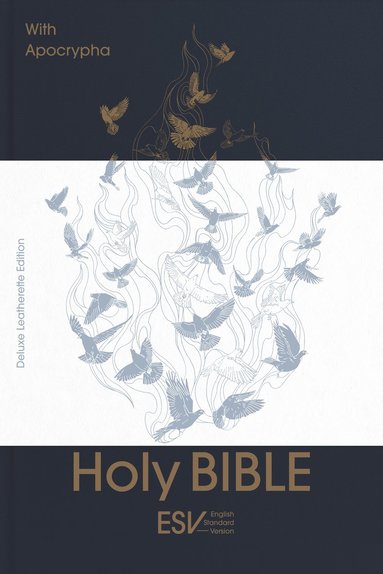 bokomslag ESV Holy Bible with Apocrypha, Anglicized Deluxe Leatherette Edition