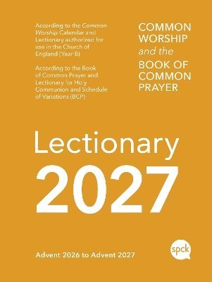 bokomslag Common Worship Lectionary 2027