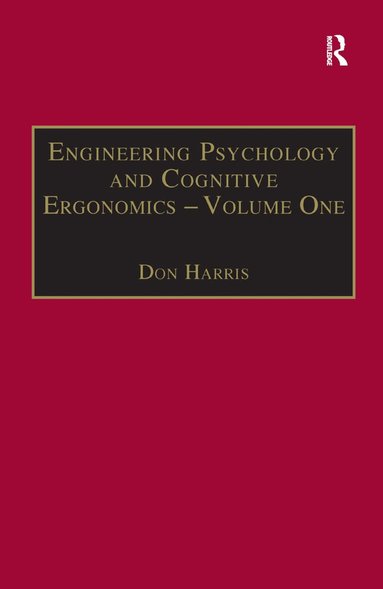 Don Harris - Engineering Psychology and Cognitive Ergonomics, Inbunden