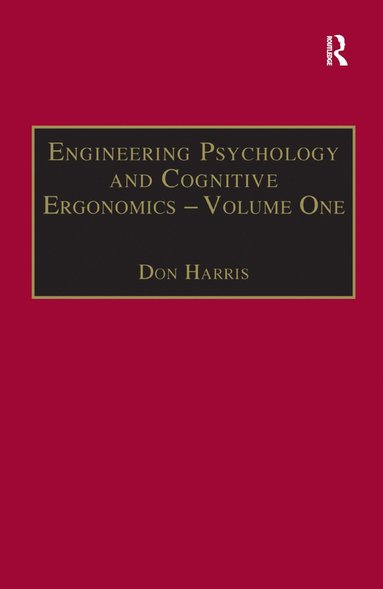 bokomslag Engineering Psychology and Cognitive Ergonomics