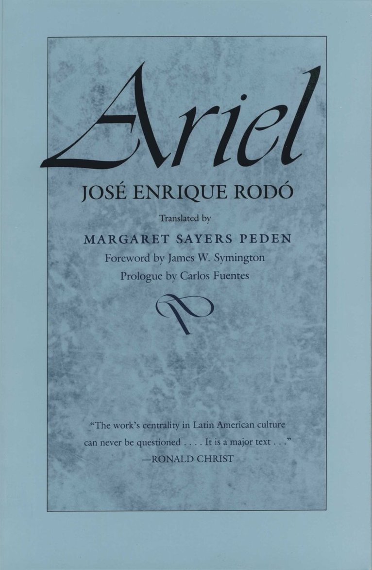 José Enrique Rodó, Jose Enrique Rodo - Ariel, Häftad