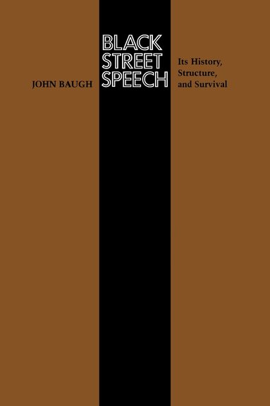John Baugh - Black Street Speech, Häftad