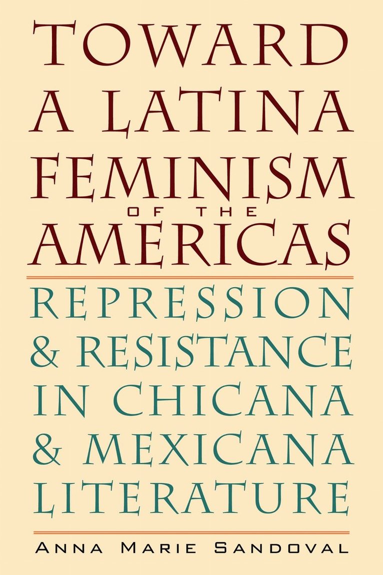 Anna Marie Sandoval - Toward a Latina Feminism of the Americas, Häftad