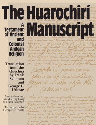 The Huarochiri Manuscript 1