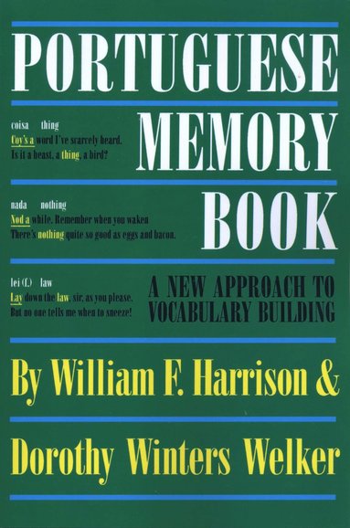 bokomslag Portuguese Memory Book