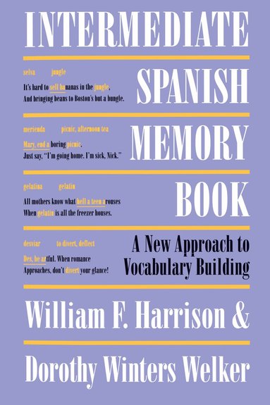 bokomslag Intermediate Spanish Memory Book