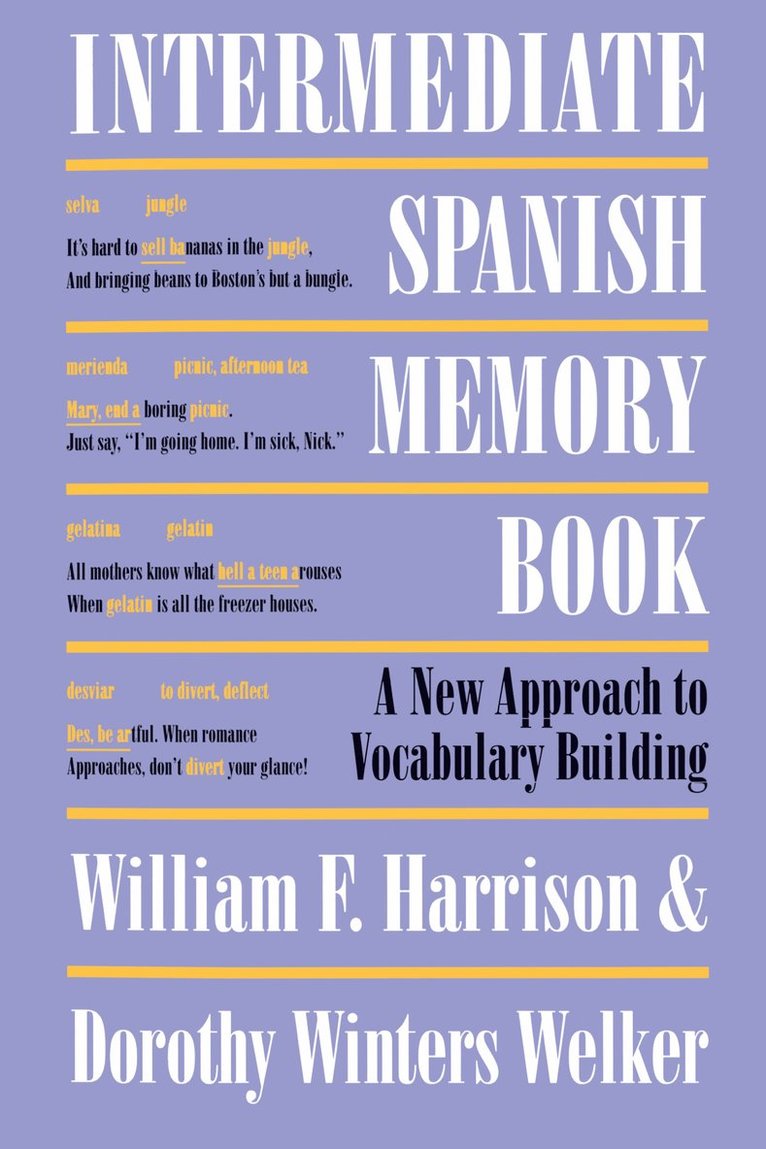 Intermediate Spanish Memory Book 1