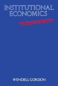 bokomslag Institutional Economics