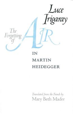 The Forgetting of Air in Martin Heidegger 1