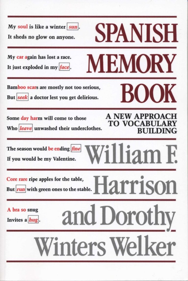 Spanish Memory Book 1