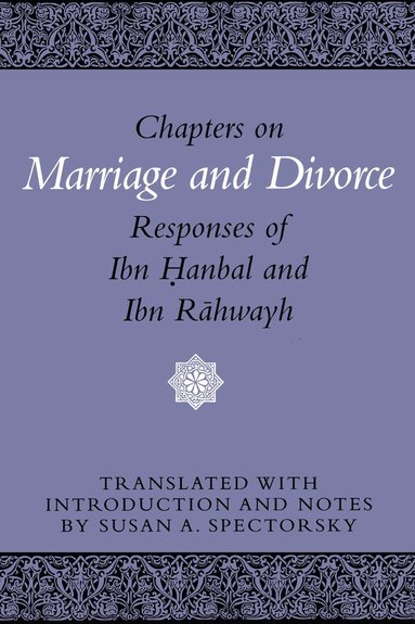 bokomslag Chapters on Marriage and Divorce
