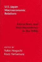 bokomslag U.S.-Japan Macroeconomic Relations