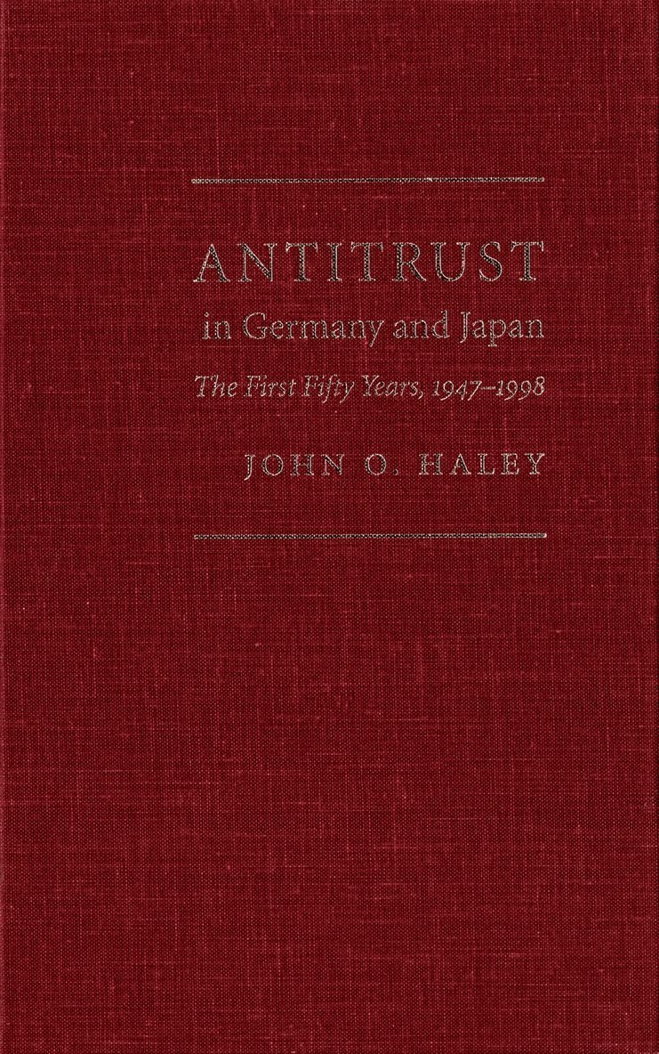 Antitrust in Germany and Japan