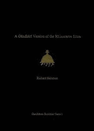 Richard Salomon - Gandhari Version of the Rhinoceros Sutra, Inbunden
