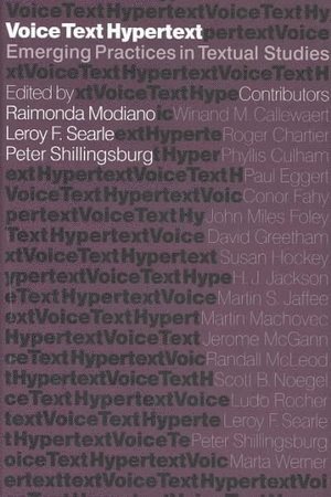 Voice, Text, Hypertext 1