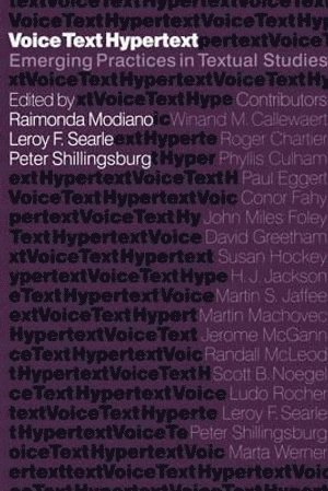 Voice, Text, Hypertext 1