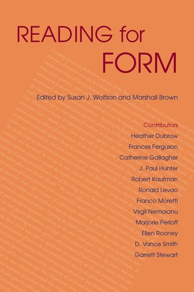 bokomslag Reading for Form